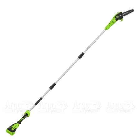 Высоторез аккумуляторный GreenWorks G24PS201 (без аккумулятора и зарядного устройства) в Красноярске