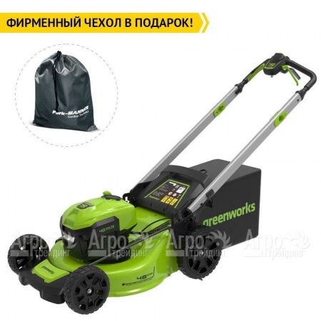 Газонокосилка аккумуляторная GreenWorks GD40LM48SP (без аккумулятора и зарядного устройства)  в Красноярске