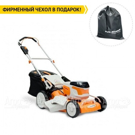 Газонокосилка аккумуляторная Villartec MA4046 SET AM408 + AC402  в Красноярске