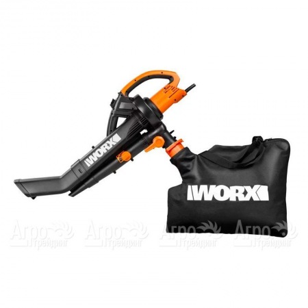 Воздуходувка-пылесос электрический Worx WG505E в Красноярске