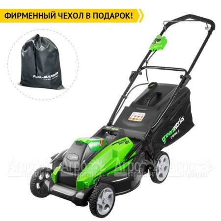 Газонокосилка аккумуляторная GreenWorks G40LM45K2  в Красноярске