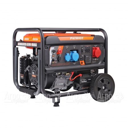 Бензогенератор Patriot GRA 8500 DAWS 8 кВт в Красноярске