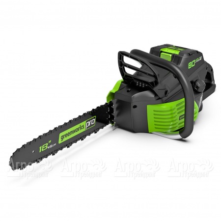 Аккумуляторная пила GreenWorks GD80CS50K2-18&quot;  в Красноярске