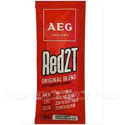 Масло минеральное AEG RED 2T Original blend API TC 20 мл для 2-х тактных двигателей  в Красноярске
