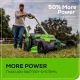 Газонокосилка аккумуляторная GreenWorks GD60LM61 (без аккумулятора и зарядного устройства) в Красноярске