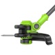 Аккумуляторный триммер GreenWorks G24LT301 4 Ач в Красноярске