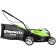 Газонокосилка аккумуляторная GreenWorks G-Max G40LM35 40V 35 см в Красноярске